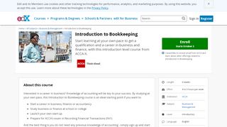 
                            4. Introduction to Bookkeeping | edX