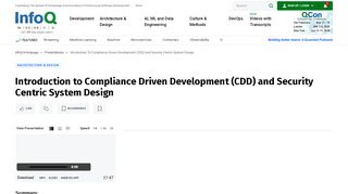 
                            6. Introduction to Compliance Driven Development (CDD) and Security ...