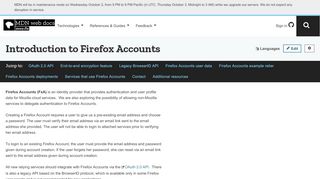 
                            6. Introduction to Firefox Accounts - Mozilla | MDN