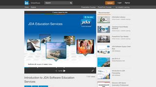 
                            6. Introduction to JDA Software Education Services - SlideShare