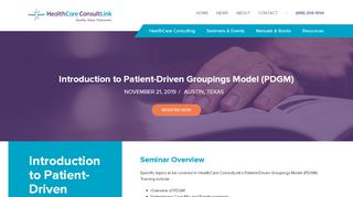 
                            5. Introduction to Patient-Driven Groupings Model (PDGM) - HealthCare ...