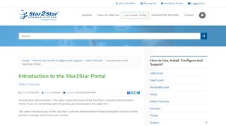 
                            5. Introduction to the Star2Star Portal | Star2Star Communications ...