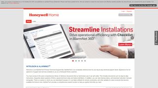 
                            7. INTRUSION & ALARMNET - mywebtech.honeywellhome.com