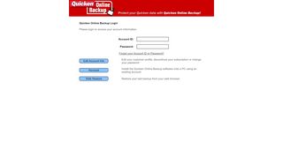 
                            9. Intuit Quicken Login - Online Backup