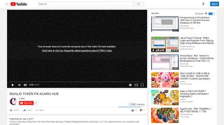 
                            9. INVALID TOKEN FIX AGARIO HUB - YouTube