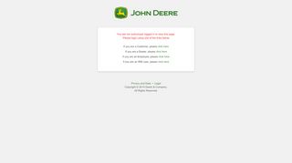 
                            7. Invalid User - johndeerelearning.deere.com