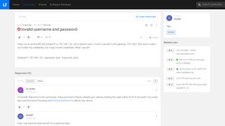 
                            7. Invalid username and password - Ubiquiti Networks Community