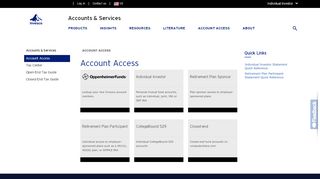 
                            7. Invesco - Account Access - Accounts & Services