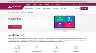 
                            10. Invest in Mutual Fund Schemes Online in India at Axis Bank