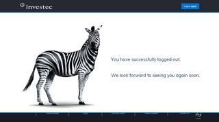 
                            3. Investec Online | Logout