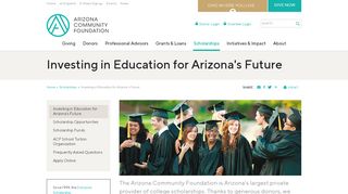 
                            7. Investing in Education for Arizona's Future - Arizona Community ...