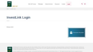 
                            8. InvestLink Login | InR Advisors