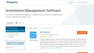 
                            10. Investment Management Software - Capterra