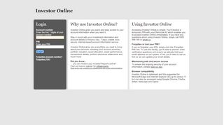 
                            8. Investor Online