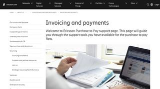 
                            4. Invoicing and payments - Ericsson - Ericsson