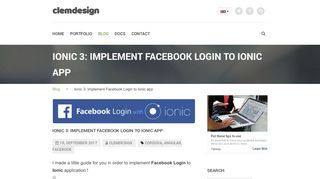 
                            4. Ionic 3: Implement Facebook Login to Ionic app | …