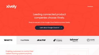 
                            1. IoT Platform for Connected Devices – Xively