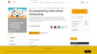 
                            8. IoT powered by AWS Cloud Computing - I & We