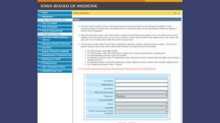 
                            4. Iowa Board of Medicine - Iowa.gov