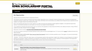 
                            7. Iowa Scholarship Portal