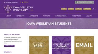 
                            8. Iowa Wesleyan University Students