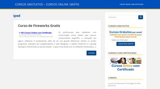 
                            5. iped - CURSOS GRATUITOS - CURSOS ONLINE GRÁTIS