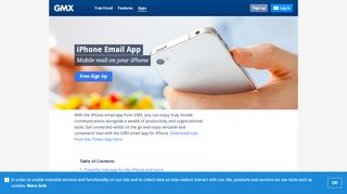 
                            4. iPhone email for mobile communications | GMX