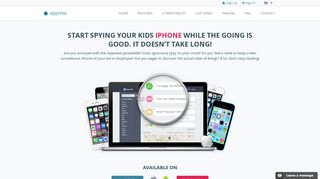 
                            4. iPhone Spy App #1 - Appmia iPhone Tracker