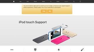 
                            3. iPod touch - Official Apple Support