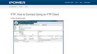 
                            4. IPOWER Knowledgebase Articles- ftp-how-to-connect-using ...