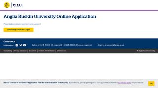 
                            5. IPP login screen - Anglia Ruskin University