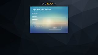 
                            5. IPTVBlack.TV | Player Web