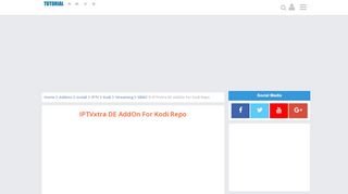 
                            3. IPTVxtra DE AddOn For Kodi Repo - New Kodi Addons …