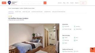 
                            8. iQ Raffles House London Student Accommodation | UniversityLiving ...