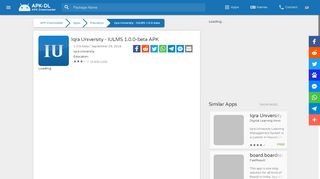 
                            7. Iqra University - IULMS 1.0.0-beta APK Download - Android Education ...