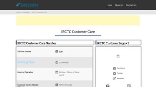 
                            6. IRCTC Customer Care - Toll Free Number, Email …