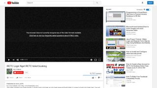 
                            6. IRCTC Login Nget IRCTC ticket booking - YouTube