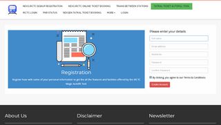 
                            4. IRCTC Magic Autofill User Signup | NexGen IRCTC …