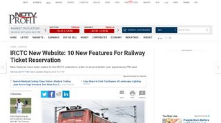 
                            8. IRCTC New Website: 10 New Features For Railway Ticket ...