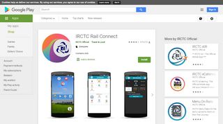 
                            2. IRCTC Rail Connect - Apps on Google Play
