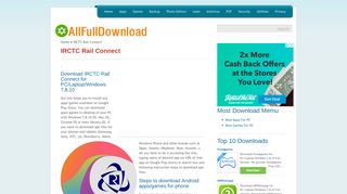 
                            6. IRCTC Rail Connect For PC Download (Windows 7, …