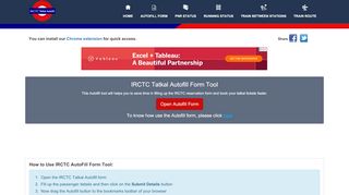 
                            2. IRCTC Tatkal Autofill Form Tool - Updated for New …