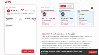 
                            4. IRCTC Ticket Booking - Use IRCTC Login for Train Ticket ...