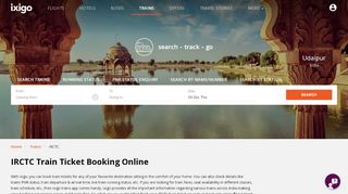 
                            1. IRCTC Train Ticket Booking Online - IRCTC Availability ...