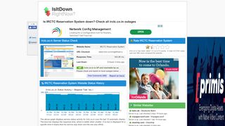 
                            2. Irctc.co.in - Is IRCTC Reservation System Down Right Now?