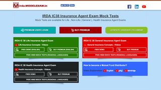 
                            3. IRDA Mock Test | IC38 Mock Test - model exam