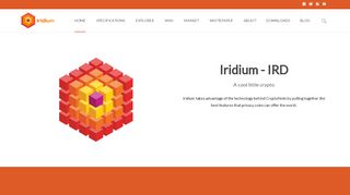 
                            8. ird.cash - Iridium Cryptocurrency