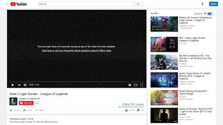 
                            1. Irelia | Login Screen - League of Legends - YouTube