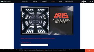 
                            6. IRIS: A Space Opera by Justice: Sign Up