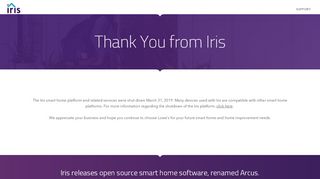 
                            3. Iris by Lowe's Simplifies Smart Home Management